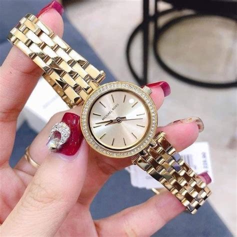 Michael Kors Mini Darci Champagne Dial Gold